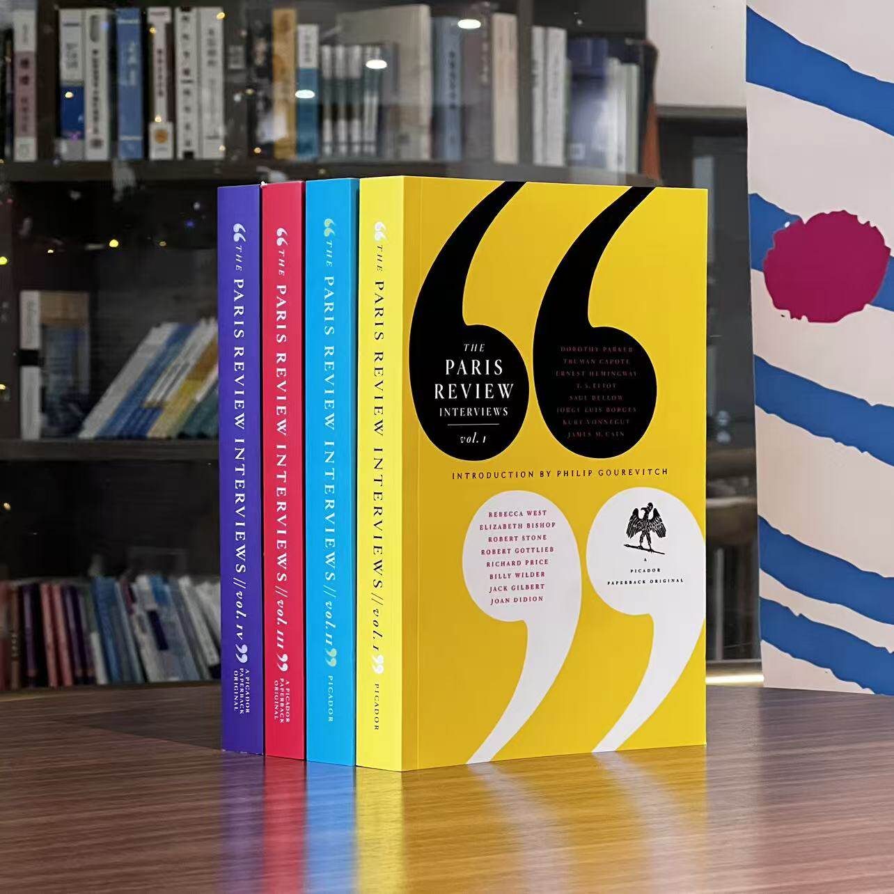 预售  The Paris Review Interview 巴黎评论·作家访谈 获乔治・波尔克奖 一卷二卷三卷四卷