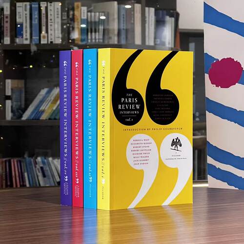 预售  The Paris Review Interview 巴黎评论·作家访谈 获乔治・波尔克奖 一卷二卷三卷四卷