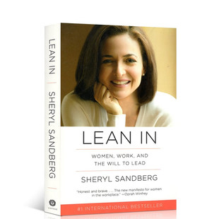 平装 Lean In 英文原版 向前一步 谢丽尔桑德伯格 Sheryl Sandberg 欢乐颂 安迪
