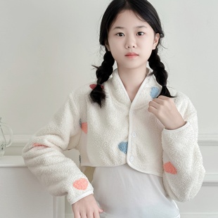 秋冬加绒加厚长袖 高领护肩中老年睡觉护颈椎产妇月子喂奶保暖手臂