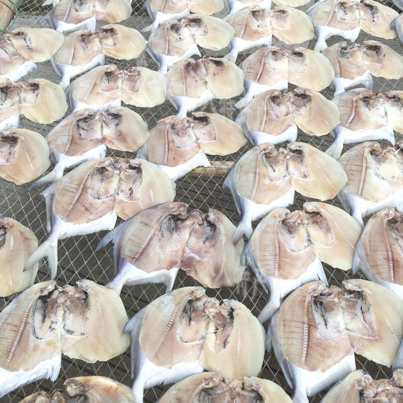 宁波石浦野生鲳鱼干咸鲳鱼海鲜干货肉鲳鱼刺鲳鱼干鲳鱼一斤6-8条