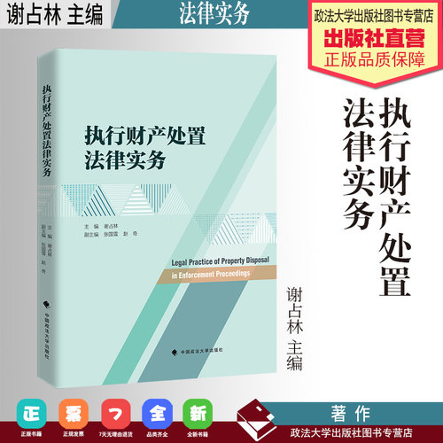 法律实务 执行财产处置法律实务 谢占林 主编 中国政法大学出版社