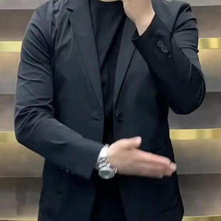 潮流百搭高级感帅气西服外套潮流 休闲西服外套时尚 2025新款 男士
