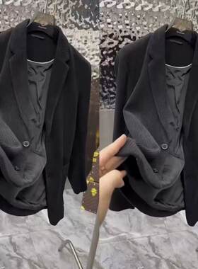 修身休闲轻熟男士西服外套
