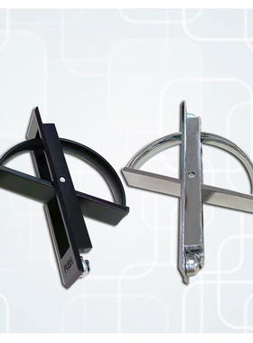 LS707锌合金榻榻米拉手暗拉手旋转地抬板转动隐形拉手嵌入式把手