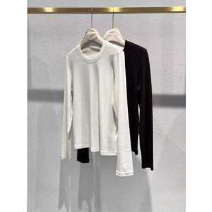 套头圆领长袖 羊毛T恤GM6518 打底衫