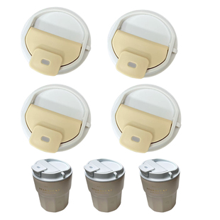 咖啡杯盖子不锈钢随行杯保温杯盖子防漏水杯盖