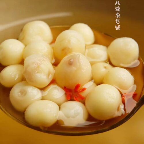 蛋婶儿苏州南芡南荡鸡头米新鲜芡实手工/机剥送桂花干桃胶甜汤