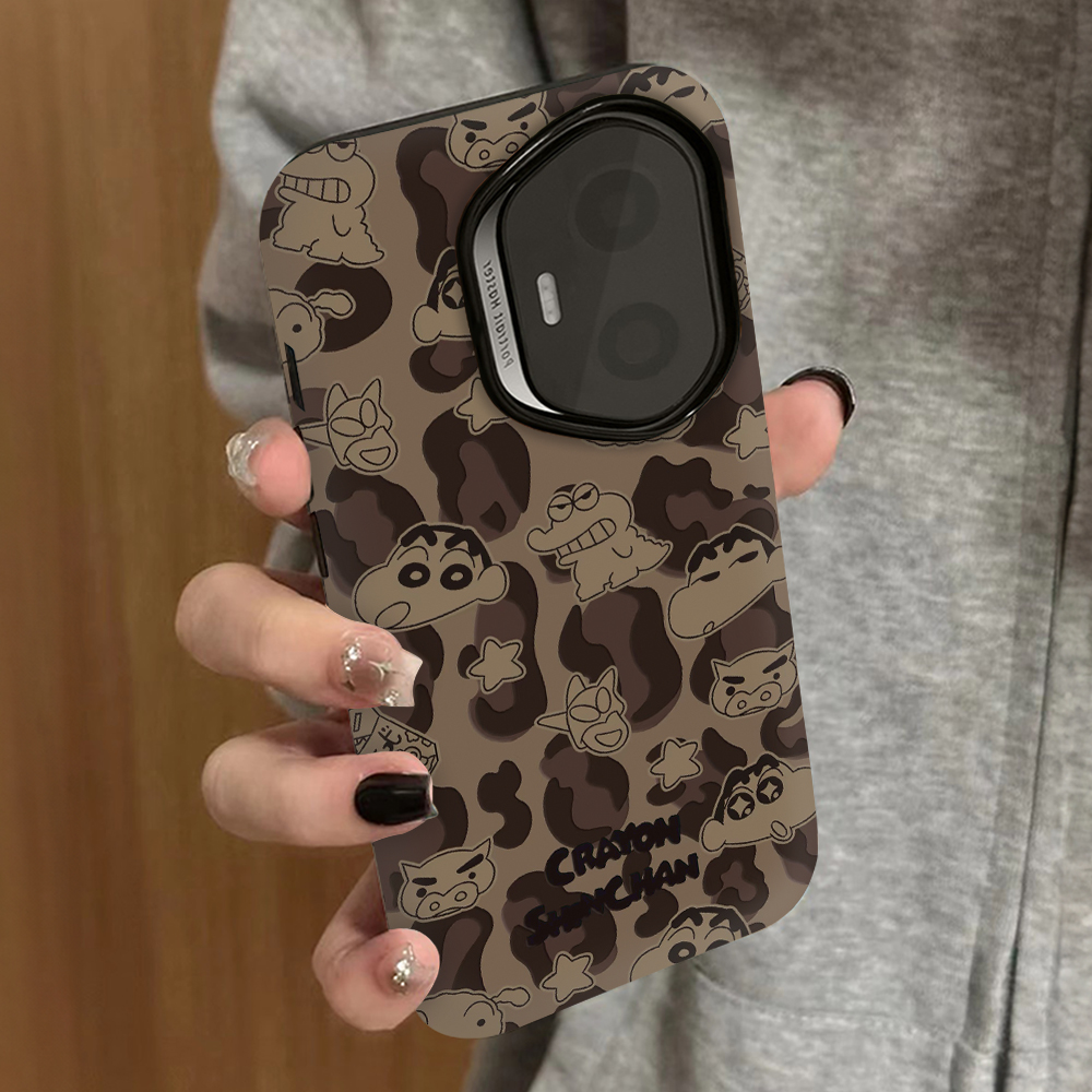 豹纹小新适用荣耀400手机壳300ultra新款200pro男100女款90gt80x40gt情侣x70x60x50i8至尊版5套4magic7pro6