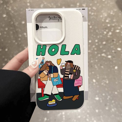 波点小狗适用卡通保护壳