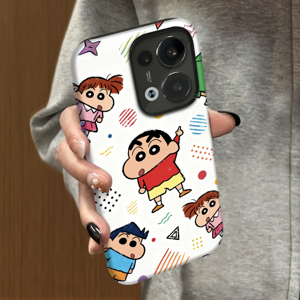 惊讶小新适用opporeno14手机壳reno13新款12oppofindx9pro+x8ultra11男10女款7情侣4oppoa5a3a97a96a58套a6gt