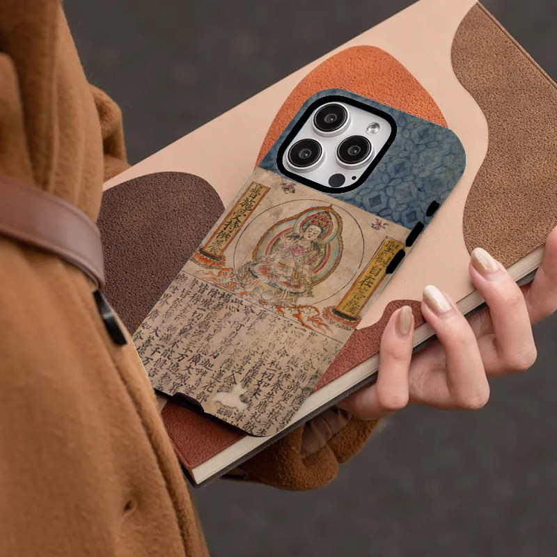 文殊经文适用oppoa3pro手机壳a2x新款a97a96a58a57a93s防摔a53s男5g一加ace5pro3v女款1+13情侣oneplus12套11