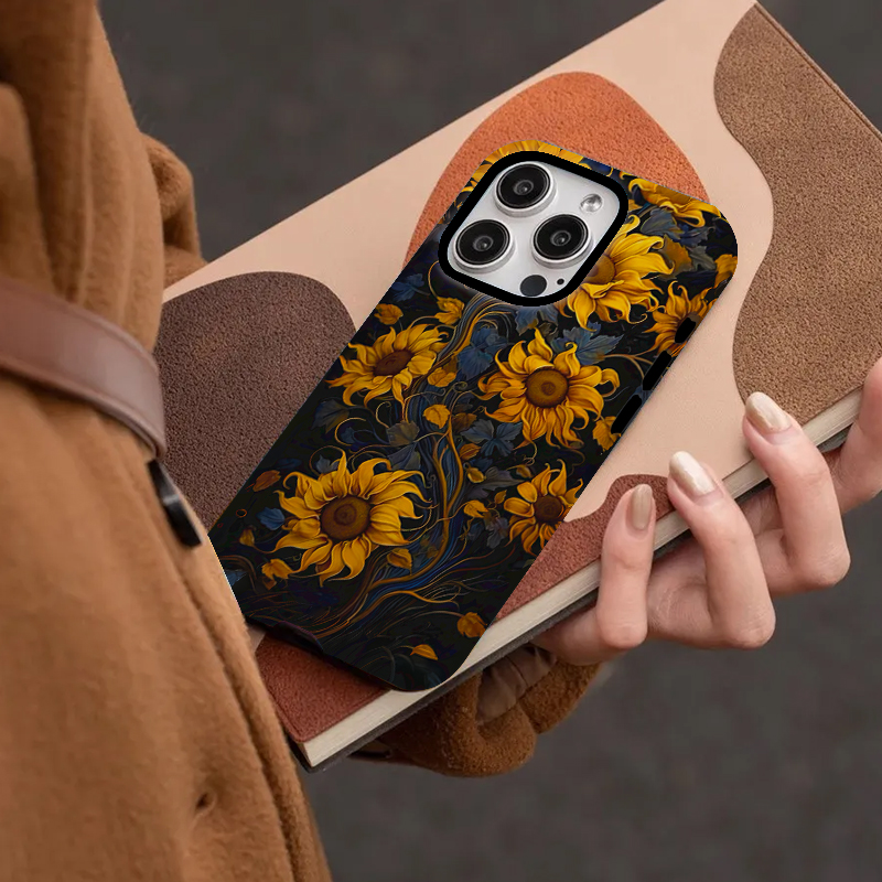 向日葵花适用oppoa3pro手机壳a2x新款a97a96a58a57a93s防摔a53s男5g一加ace5pro3v女款1+13情侣oneplus12套11