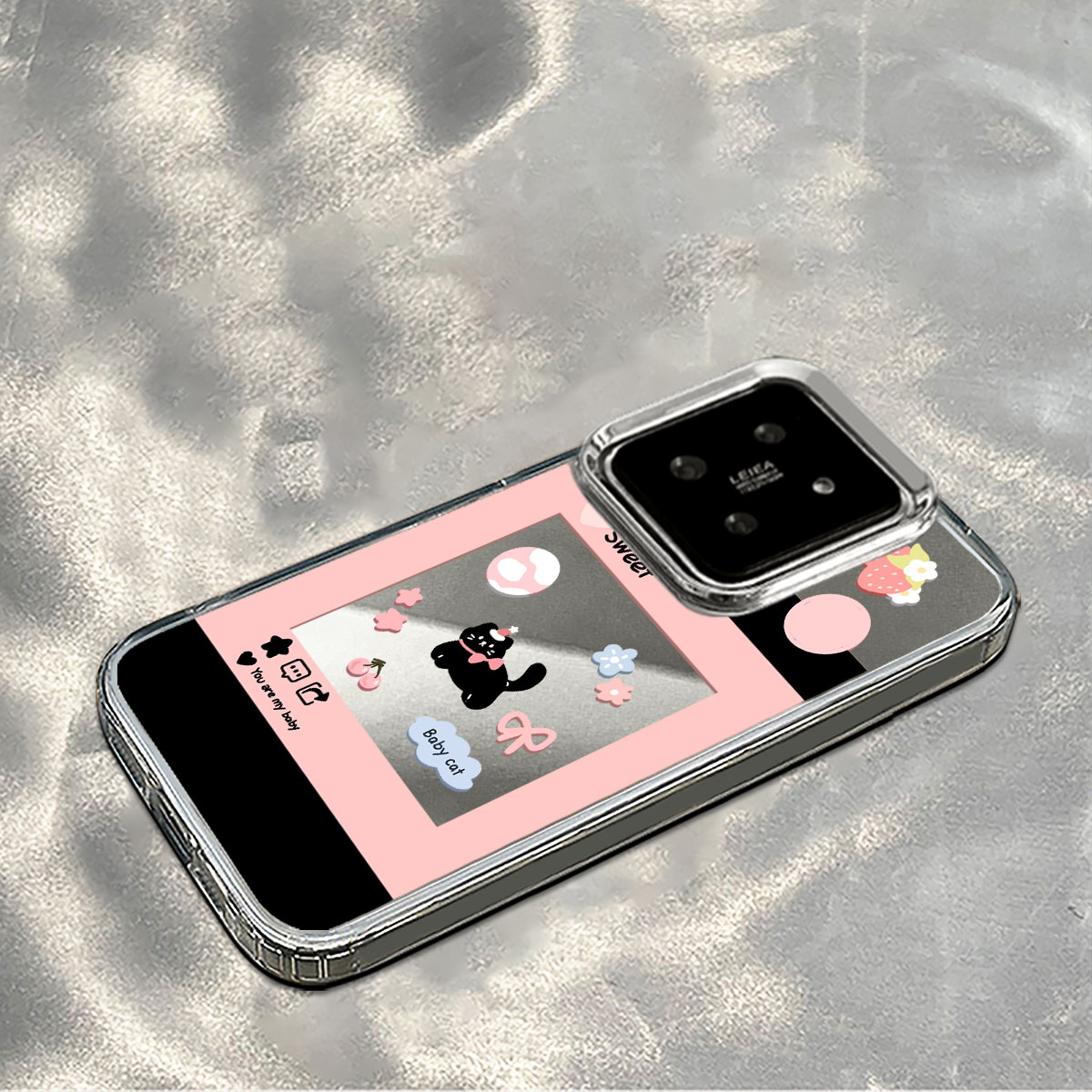 小米14新款镜面手机壳