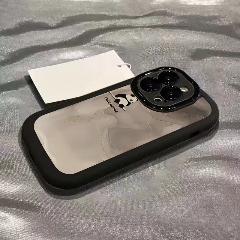 晕染熊猫适用荣耀100手机壳90新款80硅胶70pro+软壳60防摔50se男x30i女款4magic6情侣x40x10华为9xpro3套20