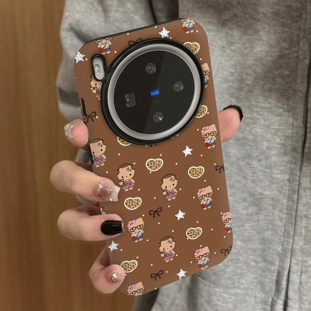 时尚kt猫适用vivox200promini手机壳x100ultra新款x90s防摔x80x70pro男60vivos30s20女款17t19情侣18e16套