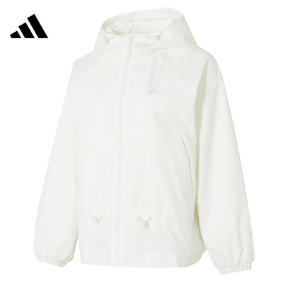 adidas阿迪达斯女子运动休闲夹克外套KS2809