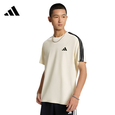 adidas阿迪达斯男子运动休闲短袖T恤KX0502