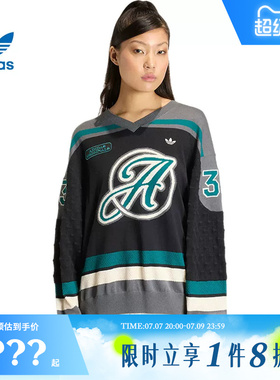 adidas阿迪达斯三叶草女子运动休闲卫衣套头衫KS6459