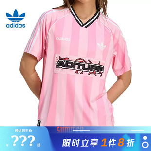 adidas阿迪达斯三叶草女子运动休闲短袖T恤KD2272