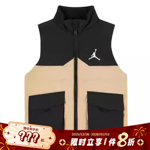 nike耐克大童JORDAN运动休闲羽绒马甲HQ8120 200