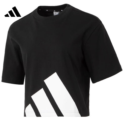 adidas阿迪达斯女子运动休闲短袖T恤JG8736