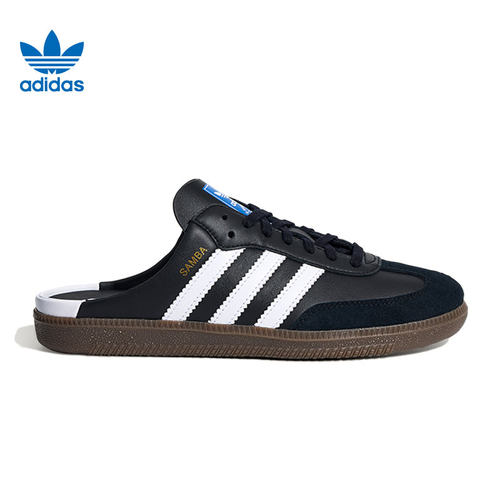 adidas阿迪达斯三叶草男女鞋SAMBA OG MULE运动鞋休闲鞋LB3815