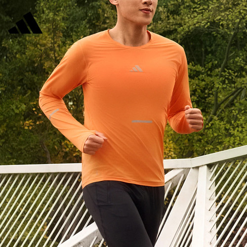 adidas阿迪达斯男子运动休闲长袖T恤KA2441