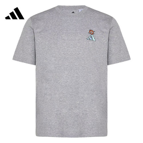 adidas阿迪达斯男子运动休闲短袖T恤KG8264