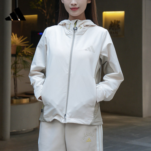 adidas阿迪达斯女子运动休闲夹克外套KS3526