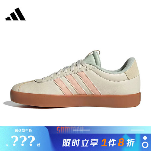 adidas阿迪达斯春季女鞋VL COURT 3.0运动鞋休闲鞋JP5348
