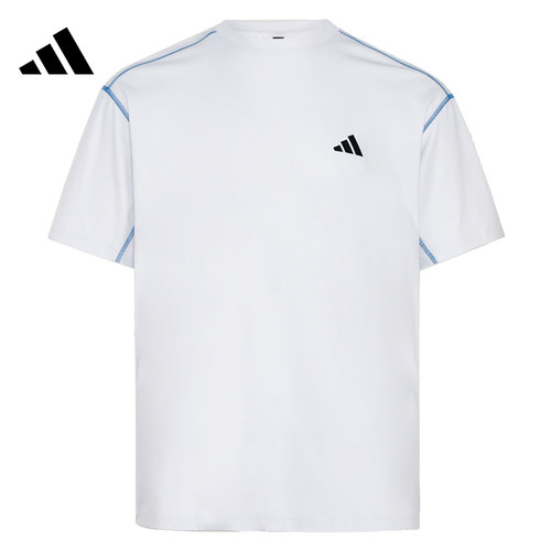 adidas阿迪达斯男子运动休闲短袖T恤KZ2247