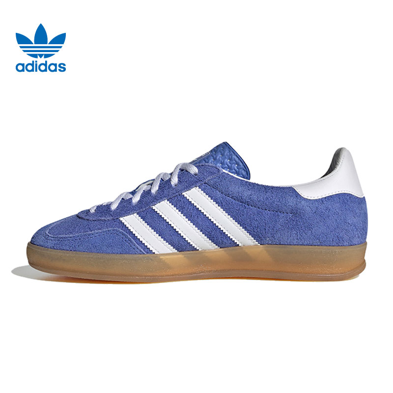 adidas阿迪达斯三叶草女鞋GAZELLE INDOOR运动鞋休闲鞋HQ8717图片