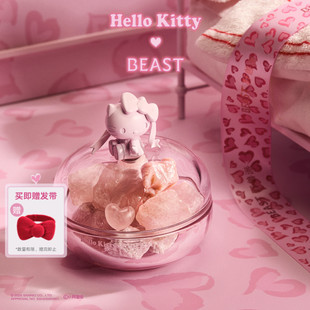 Kitty联名野兽派奶油玫瑰晶石香氛香薰礼盒礼物 Hello