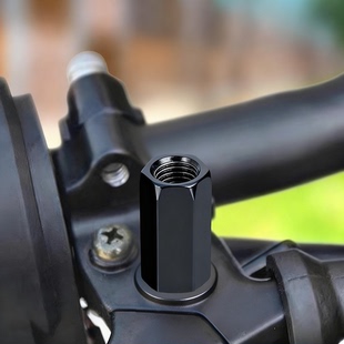 极核电动车摩托车改装 后视镜增高螺丝反光镜加高转接头内外M10mm