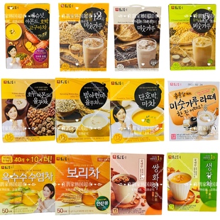 韩国原装丹特进口八宝茶坚果薏米营养粉五谷养生茶核桃扁桃杏仁