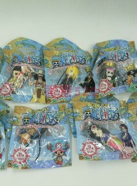 WCF 海贼王 ONE PIECE 路飞 罗宾 娜美 布鲁克 弗兰奇 手办 挂件