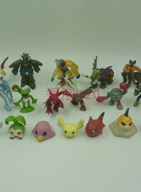 1)动漫周边 万代 数码宝贝 數碼暴龍 DIGIMON 扭蛋 手办 公仔摆件