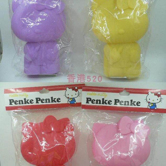 Sanrio Hello Kitty Penke 硅胶 笔袋 收纳袋 文具袋 拉链 化妆包