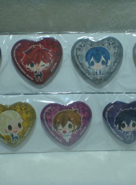 动漫周边animate 与魔共舞 Dance with Devils 徽章挂件 一套