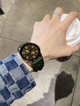 新品牛皮电子国产学生腕表文艺时尚电子女士手表大表盘手表潮流
