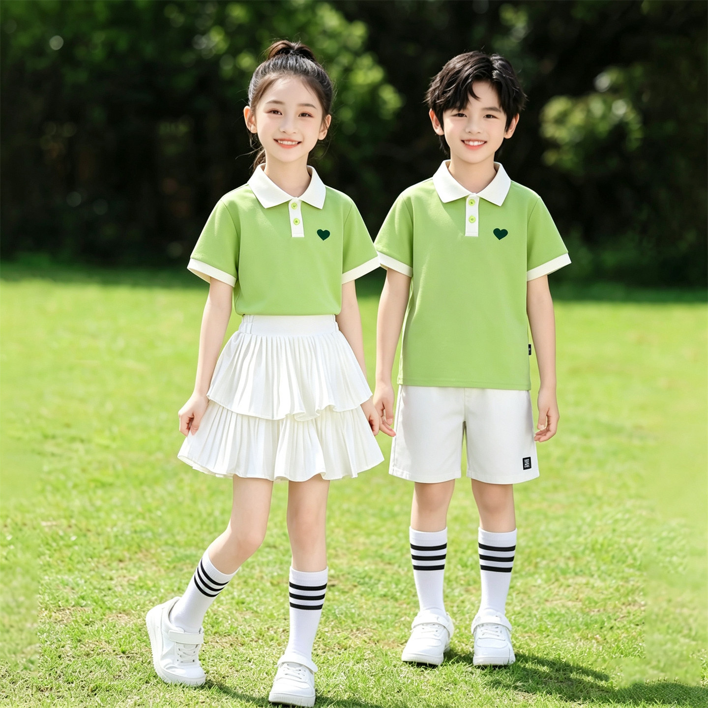 小学生大合唱朗诵比赛表演服