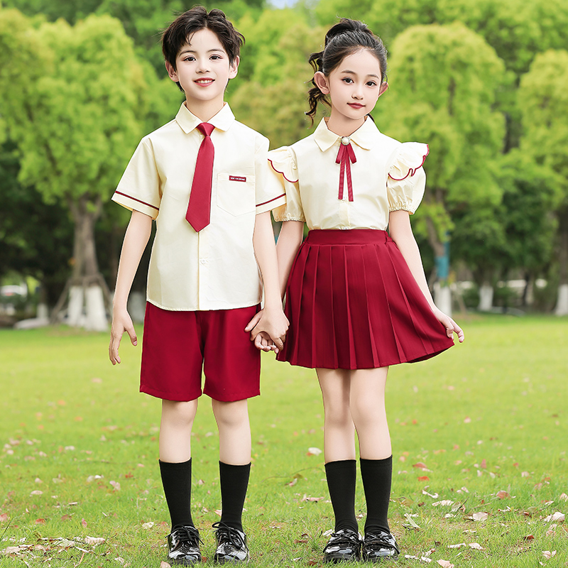 六一儿童节表演服小学生诗歌朗诵比赛大合唱幼儿园毕业班服演出服