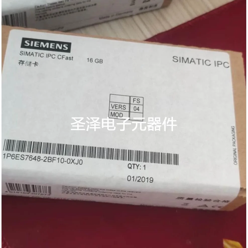 全新 6ES7648-2BF10-0XJ0 西门子CFAST 存储卡 16 GB 用于 IPC议