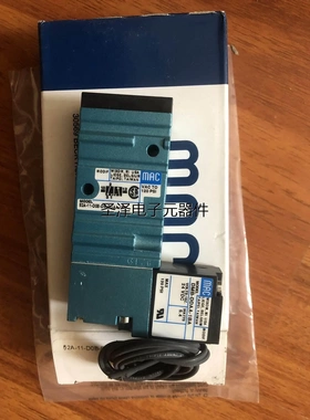 美国MAC电磁阀 52A-11-D0B-DM-DDAA-1BA全新原装现货议价