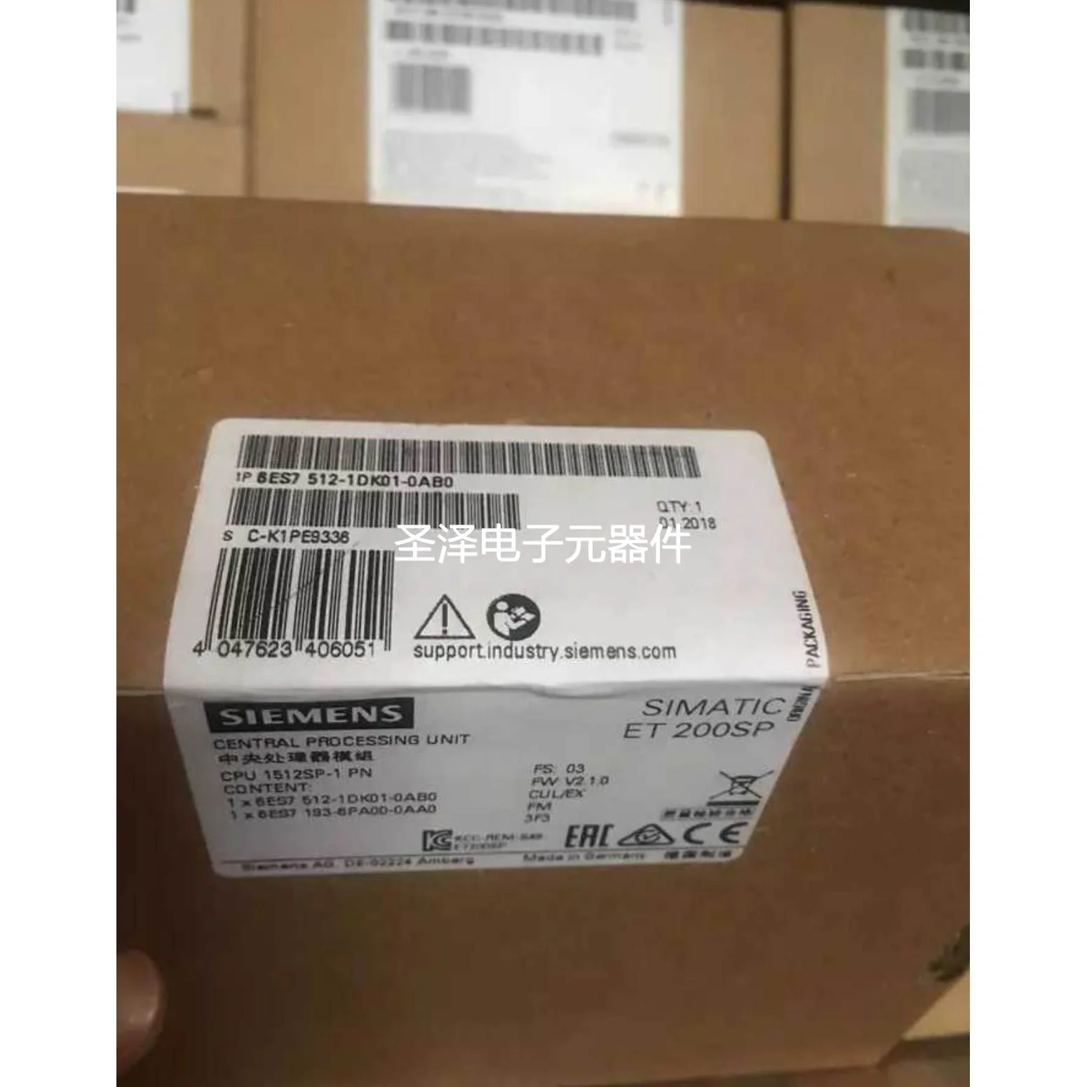 6ES7512-1DK01-0AB0 西门子全新原装模块6ES7512-1DK01-0AB0议价