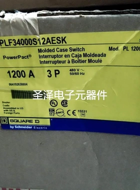 SQUARE PL1200 PLF34000S12AESK 3P 1200A议价