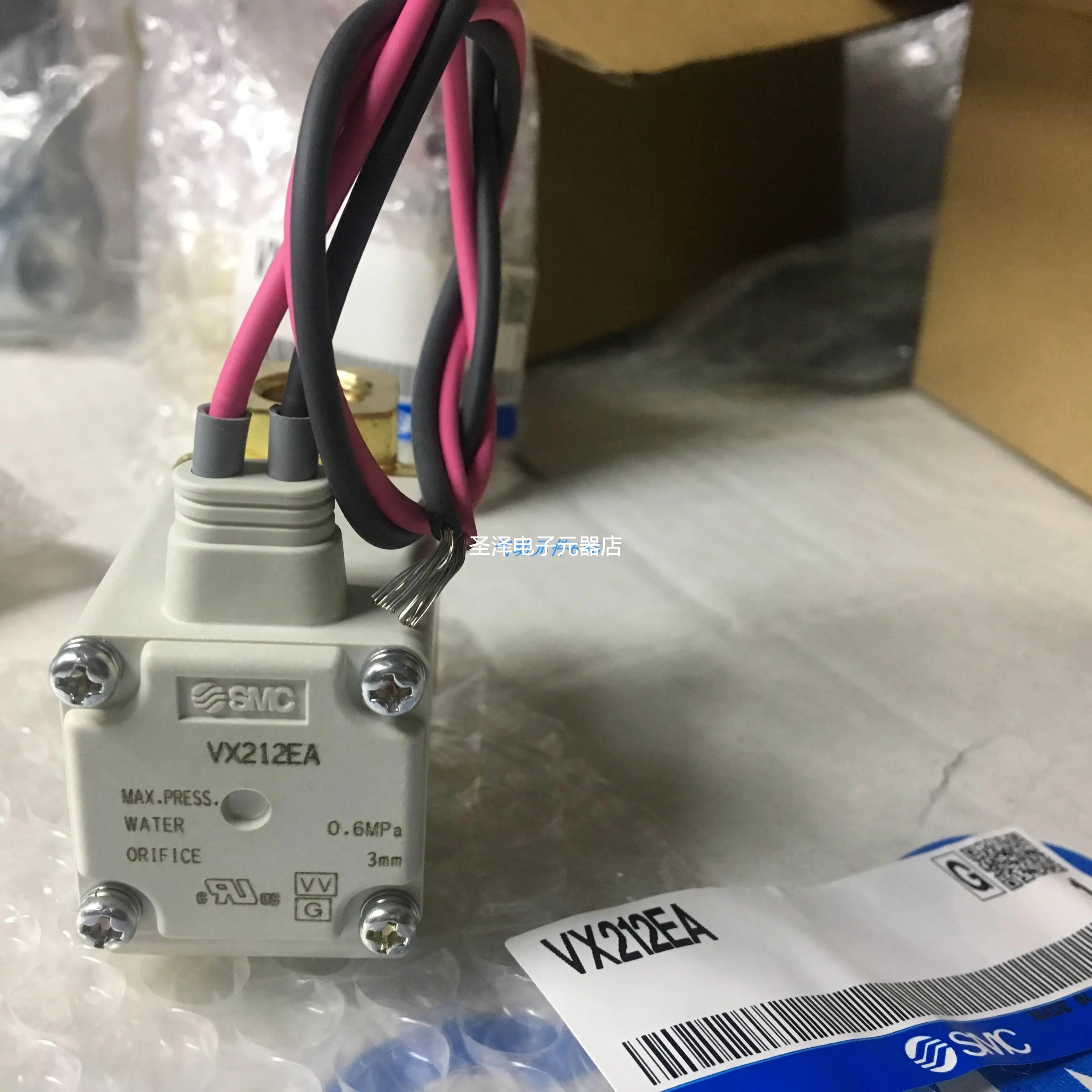 SMC原装正品电磁阀VX212KFHX591D VX212JFHXB VX212EAXB现货议价