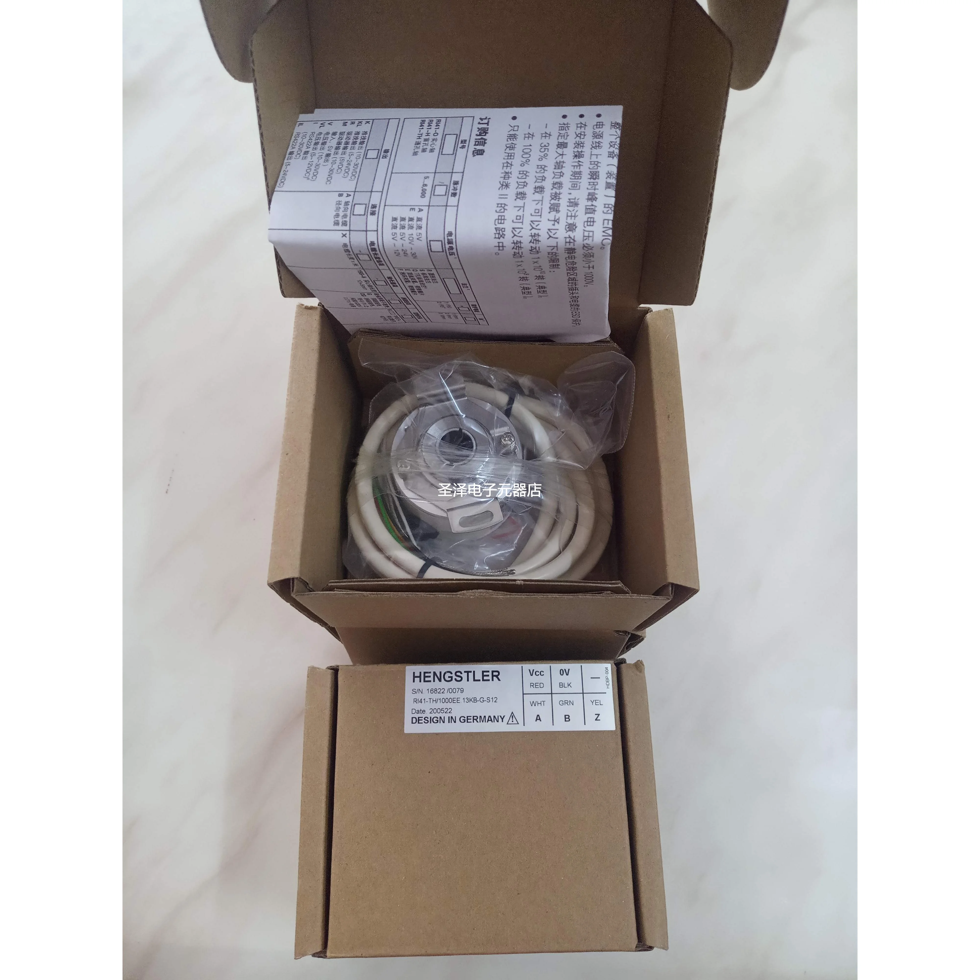 亨士乐RI50 RI41-TH/1000 1024 720 500 360EE.13KB MB VB编码器