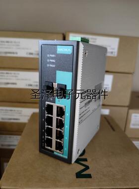 MOXA EDS-G308-2SFP 8个千兆网口交换机 现货议价